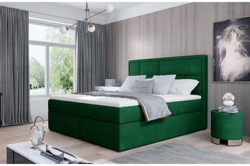 Sängpaket Varrains 160x200 cm - Grön - Möbler - Säng - Komplett sängpaket