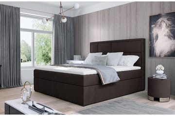 Sängpaket Varrains 180x200 cm - Brun - Möbler - Säng - Komplett sängpaket