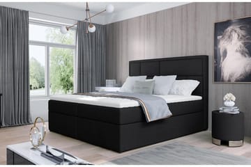 Sängpaket Varrains 180x200 cm - Svart - Möbler - Säng - Komplett sängpaket