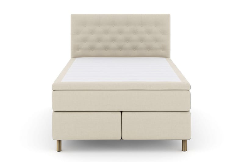Select No 5 Komplett Sängpaket 160x200 Fast/Medium - Beige/Koppar - Möbler - Säng - Kontinentalsäng