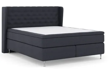 Select No 5 Komplett Sängpaket 180x200 Fast Watergel - Blå/Silver - Möbler - Säng - Kontinentalsäng