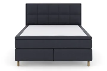 Select No 5 Komplett Sängpaket 180x200 Fast/Medium Latex - Blå/Koppar - Möbler - Säng - Kontinentalsäng