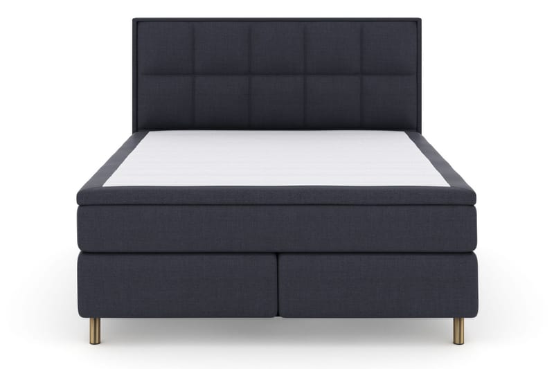 Select No 5 Komplett Sängpaket 180x200 Fast/Medium Latex - Blå/Koppar - Möbler - Säng - Kontinentalsäng