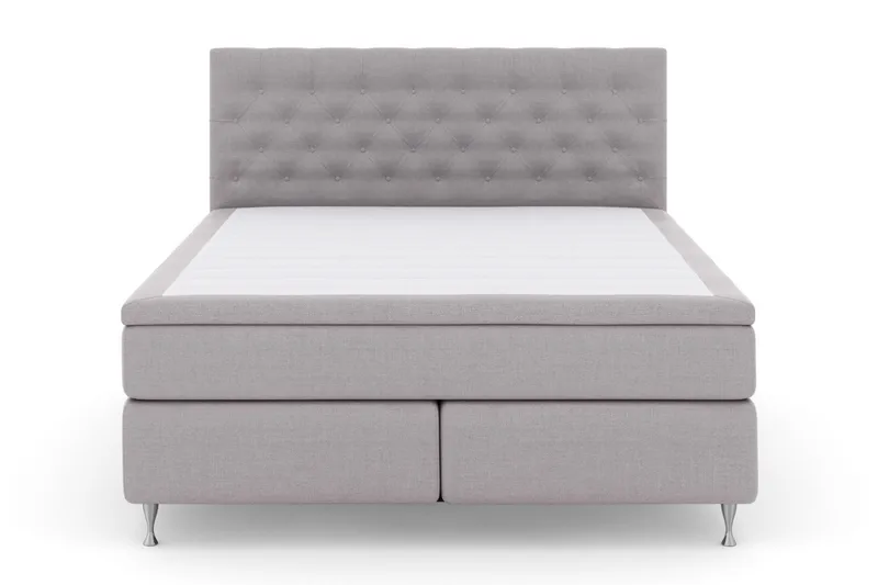 Select No 5 Komplett Sängpaket 180x200 Fast/Medium Watergel - Ljusgrå/Silver - Möbler - Säng - Kontinentalsäng