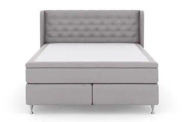 Select Sänggavel med Sidor 180 cm - Ljusgrå