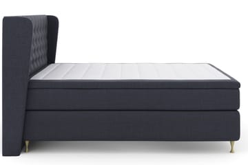 Select No 5 Komplett Sängpaket 210x210 Fast/Medium Watergel - Blå/Guld - Möbler - Säng - Kontinentalsäng