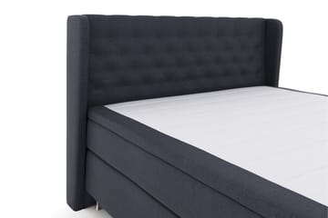 Select No 5 Komplett Sängpaket 210x210 Medium Latex - Blå/Silver - Möbler - Säng - Kontinentalsäng