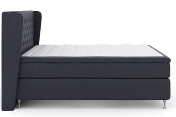 Select No 5 Komplett Sängpaket 210x210 Medium Latex - Blå/Silver - Möbler - Säng - Kontinentalsäng