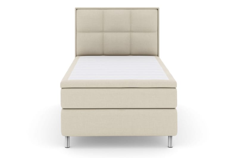 Select No 6 Komplett Sängpaket 120x200 Fast Watergel - Beige/Metall - Möbler - Säng - Enkelsäng