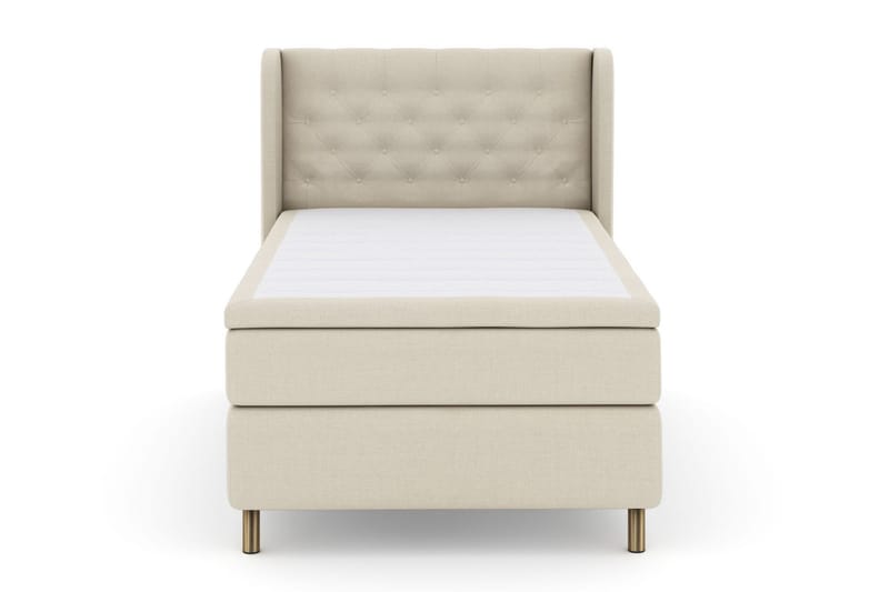 Select No 6 Komplett Sängpaket 120x200 Medium Latex/Memory - Beige/Koppar - Möbler - Säng - Enkelsäng