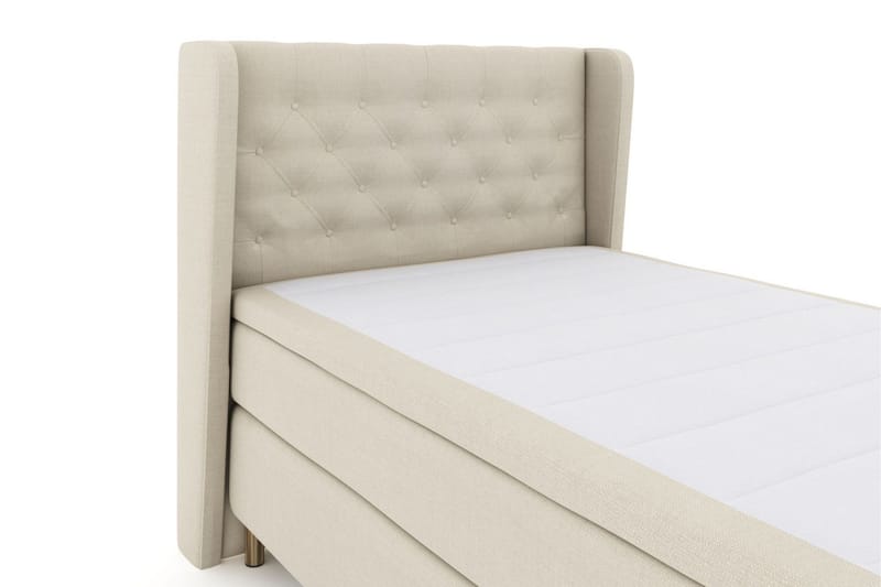 Select No 6 Komplett Sängpaket 120x200 Medium Latex/Memory - Beige/Koppar - Möbler - Säng - Enkelsäng