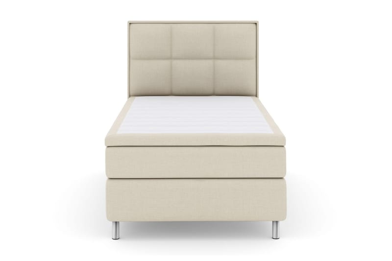 Select No 6 Komplett Sängpaket 120x200 Medium Memory/Pocket - Beige/Metall - Möbler - Säng - Enkelsäng