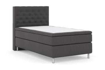 Select No 6 Komplett Sängpaket 120x200 Medium Memory/Pocket - Mörkgrå/Metall - Möbler - Säng - Enkelsäng