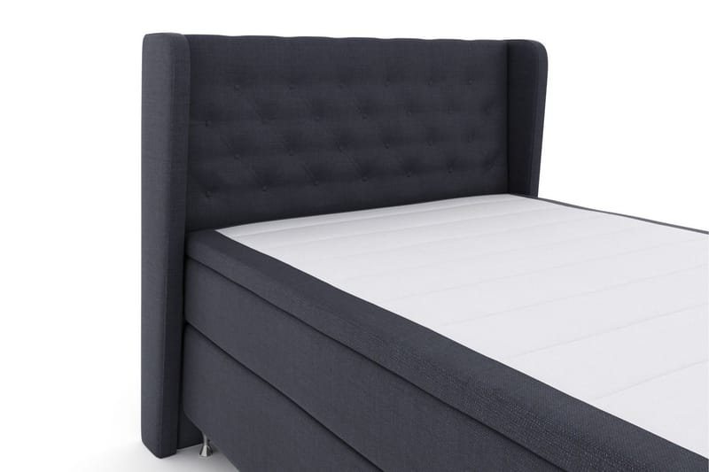 Select No 6 Komplett Sängpaket 160x200 F/M Memory/Pocket - Blå/Silver - Möbler - Säng - Kontinentalsäng