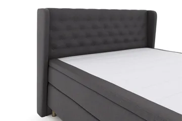 Select No 6 Komplett Sängpaket 160x200 Medium Memory/Pocket - Mörkgrå/Koppar - Möbler - Säng - Kontinentalsäng
