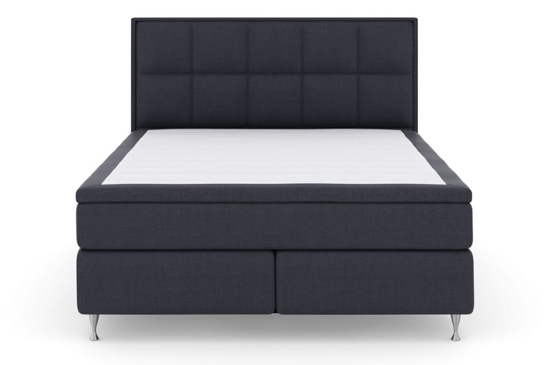Select No 6 Komplett Sängpaket 180x200 Medium Memory/Pocket - Blå/Silver - Möbler - Säng - Kontinentalsäng