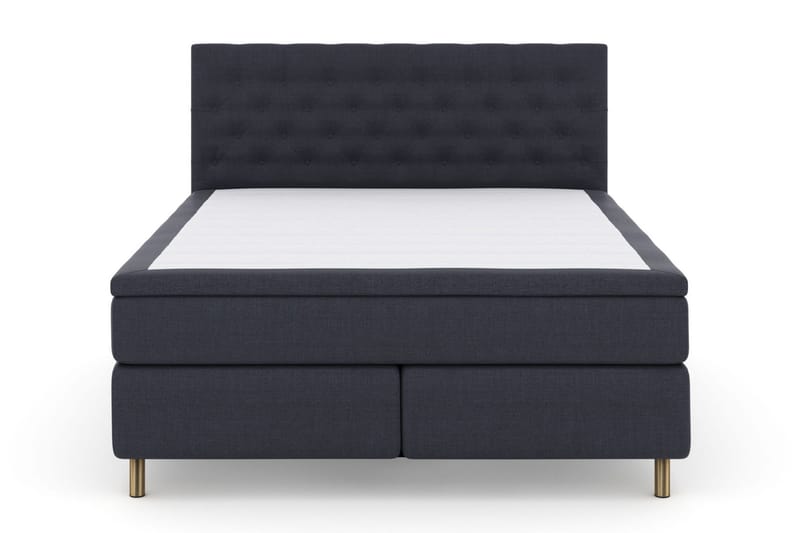 Select No 6 Komplett Sängpaket 180x200 Medium Watergel, Blå/Koppar