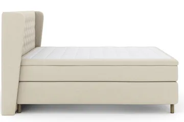Select No 6 Komplett Sängpaket 210x210 Fast Memory/Pocket - Beige/Koppar - Möbler - Säng - Kontinentalsäng