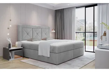 Sidria Sängpaket 140x200 cm - Grå - Möbler - Säng - Komplett sängpaket