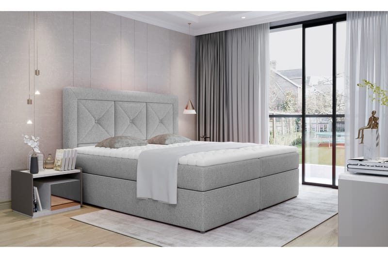 Sidria Sängpaket 140x200 cm, Grå