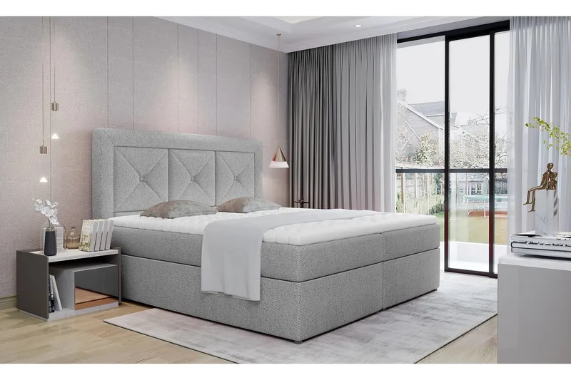 Sidria Sängpaket 180x200 cm, Grå