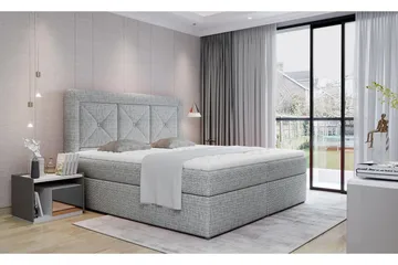 Sidria Sängpaket 180x200 cm - Grå - Möbler - Säng - Komplett sängpaket