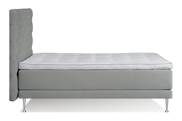 Victoria Komplett Sängpaket 140x200 - Ljusgrå - Möbler - Säng - Kontinentalsäng