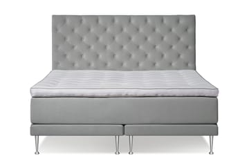 Med sänggavel - Ljusgrå