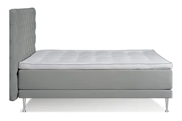 Victoria Komplett Sängpaket 180x200 - Ljusgrå - Möbler - Säng - Kontinentalsäng