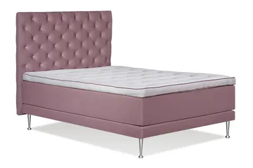 VICTORIA Kontinentalsäng 140 - Cerise - Möbler - Säng - Kontinentalsäng