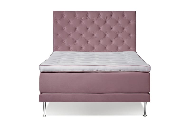 VICTORIA Kontinentalsäng 140 - Cerise - Möbler - Säng - Kontinentalsäng
