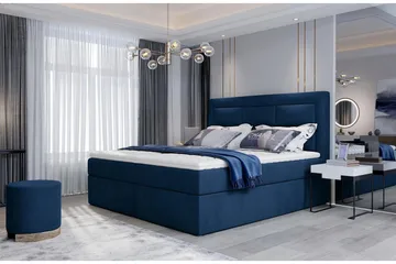 Vivera Sängpaket 160x200 cm - Blå - Möbler - Säng - Komplett sängpaket