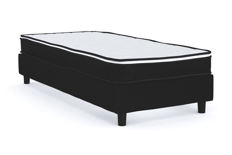 Kontinentalsäng Billingen 90x200 cm - Svart - Möbler - Säng - Dubbelsäng