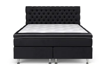 Utan sänggavel - Svart