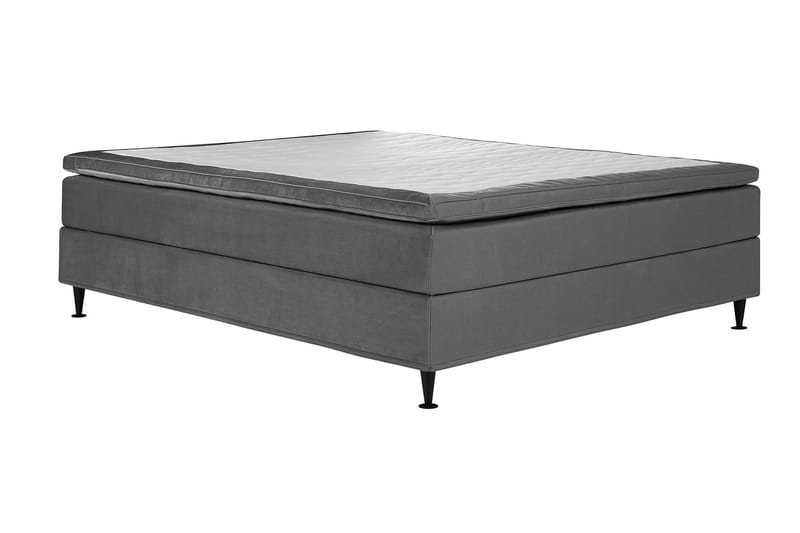 Kontinentalsäng Chilla Pluss  140x200 cm - Grå - Kontinentalsäng - Komplett sängpaket
