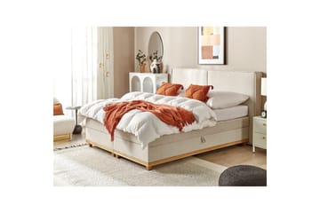 Kontinentalsäng Dynasty Beige-Ljust Trä, 180x200 cm - Beige-Ljust Trä, 180x200 cm - Möbler - Säng - Kontinentalsäng