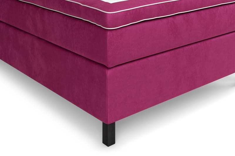 Kontinentalsäng Estelle 120x200 cm - Rosa|Sammet - Kontinentalsäng - Komplett sängpaket