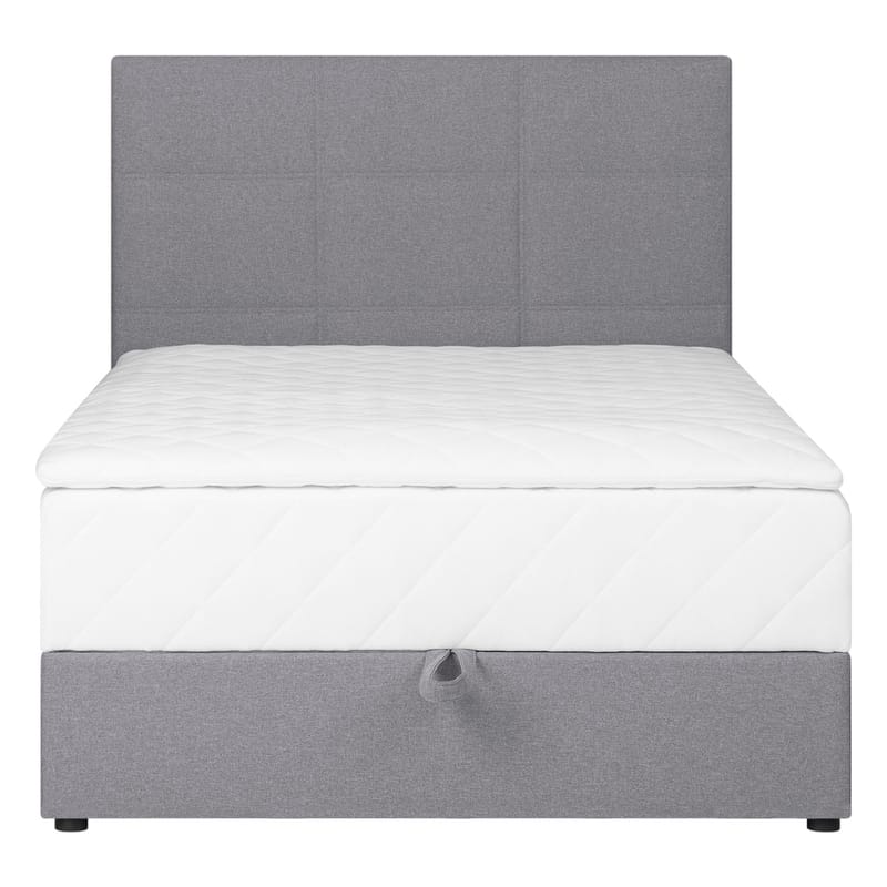 Kontinentalsäng Kalen med madrass 120x200 cm - grå - Möbler - Säng - Kontinentalsäng