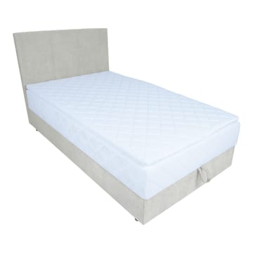 Kontinentalsäng Kalen med madrass 120x200 cm - mörkbeige - Möbler - Säng - Kontinentalsäng