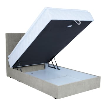 Kontinentalsäng Kalen med madrass 120x200 cm - mörkbeige - Möbler - Säng - Kontinentalsäng