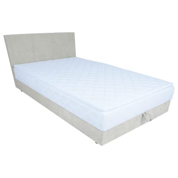 Kontinentalsäng Kalen med madrass 140x200 cm - mörkbeige - Möbler - Säng - Kontinentalsäng