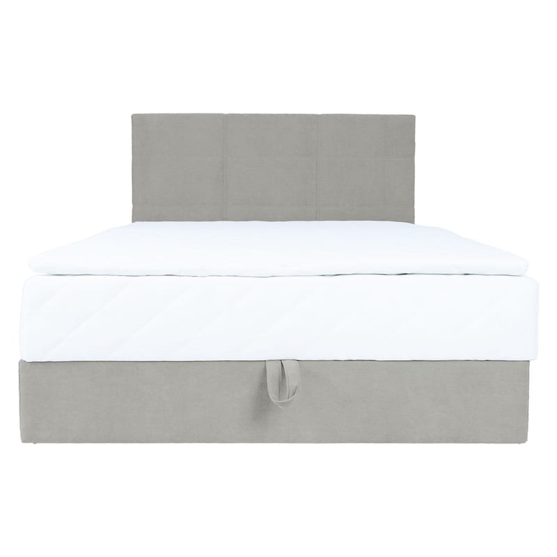 Kontinentalsäng Kalen med madrass 140x200 cm - mörkbeige - Möbler - Säng - Kontinentalsäng