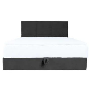 Kontinentalsäng Kalen med madrass 140x200 cm - mörkgrå - Möbler - Säng - Kontinentalsäng