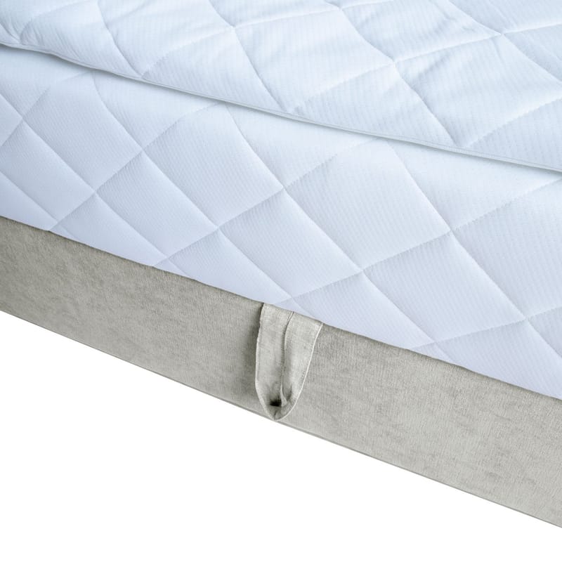 Kontinentalsäng Kalen med madrass 160x200 cm - Mörkbeige - Möbler - Säng - Kontinentalsäng