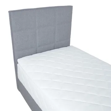 Kontinentalsäng Kalen med madrass 90x200 cm - Grå - Möbler - Säng - Kontinentalsäng