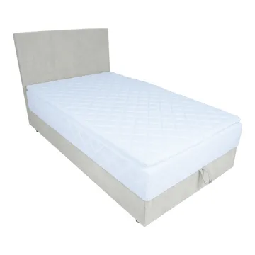 Kontinentalsäng Kalen med madrass 90x200 cm - mörkbeige - Möbler - Säng - Kontinentalsäng