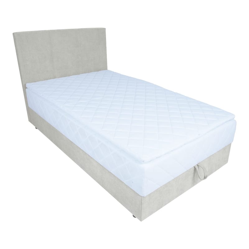Kontinentalsäng Kalen med madrass 90x200 cm - mörkbeige - Möbler - Säng - Kontinentalsäng