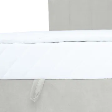 Kontinentalsäng Kalen med madrass 90x200 cm - mörkbeige - Möbler - Säng - Kontinentalsäng