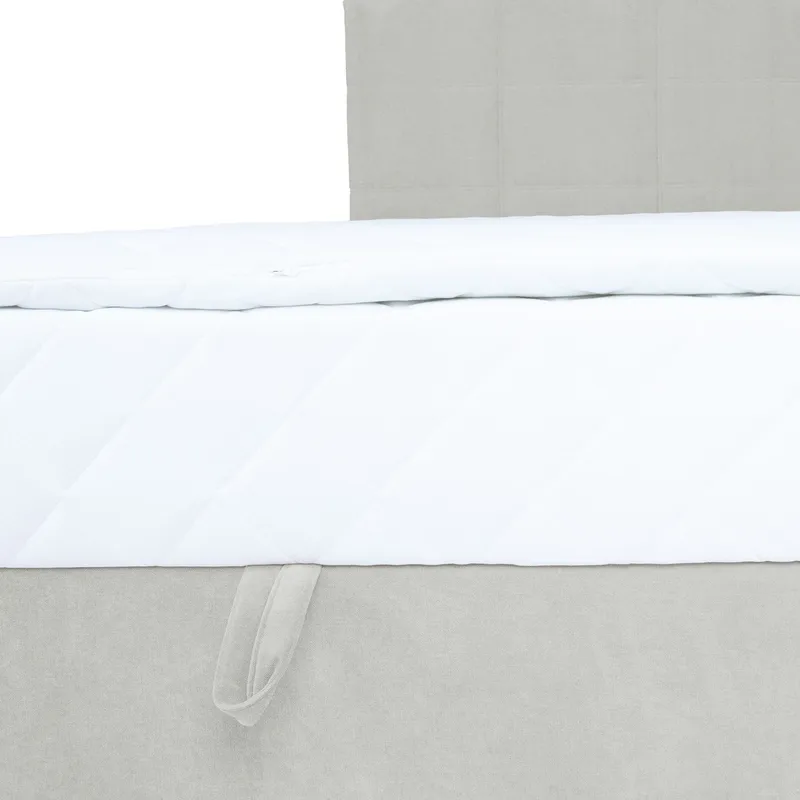 Kontinentalsäng Kalen med madrass 90x200 cm - mörkbeige - Möbler - Säng - Kontinentalsäng