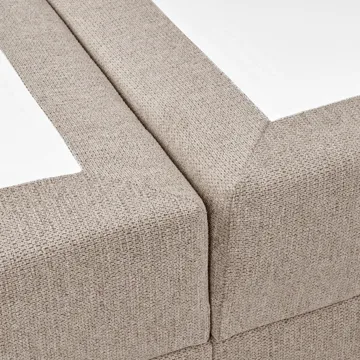 Kontinentalsäng Major 140x200 cm - Taupe - Möbler - Säng - Kontinentalsäng